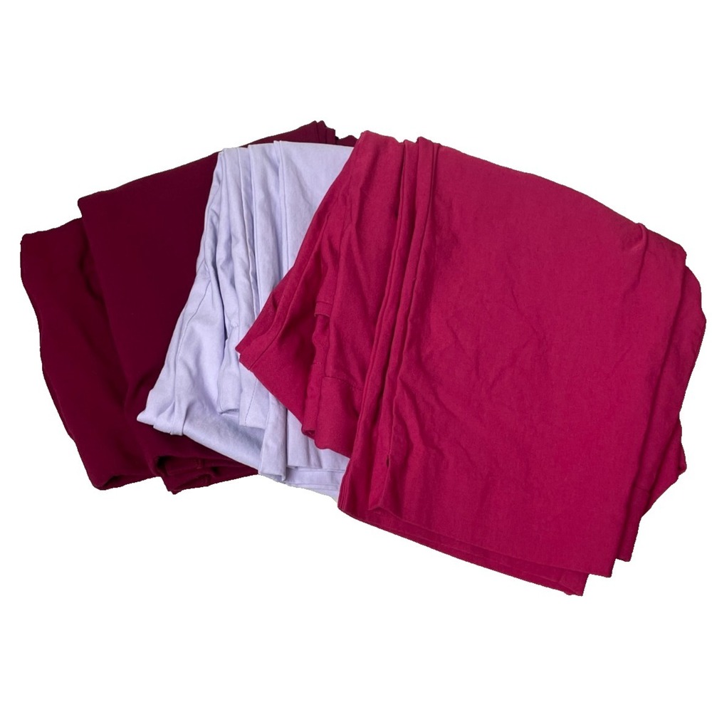 Chico's So Slimming Pants Lot Of 3 Maroon/Pink/Purple‎ Size 3.5 Tall Sz XL/18